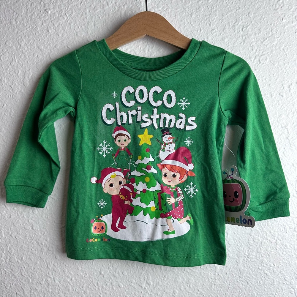 Cocomelon Christmas Long sleeve Shirt